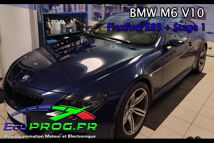 BMW M6 V10 – Flexfuel E85 – Stage 1