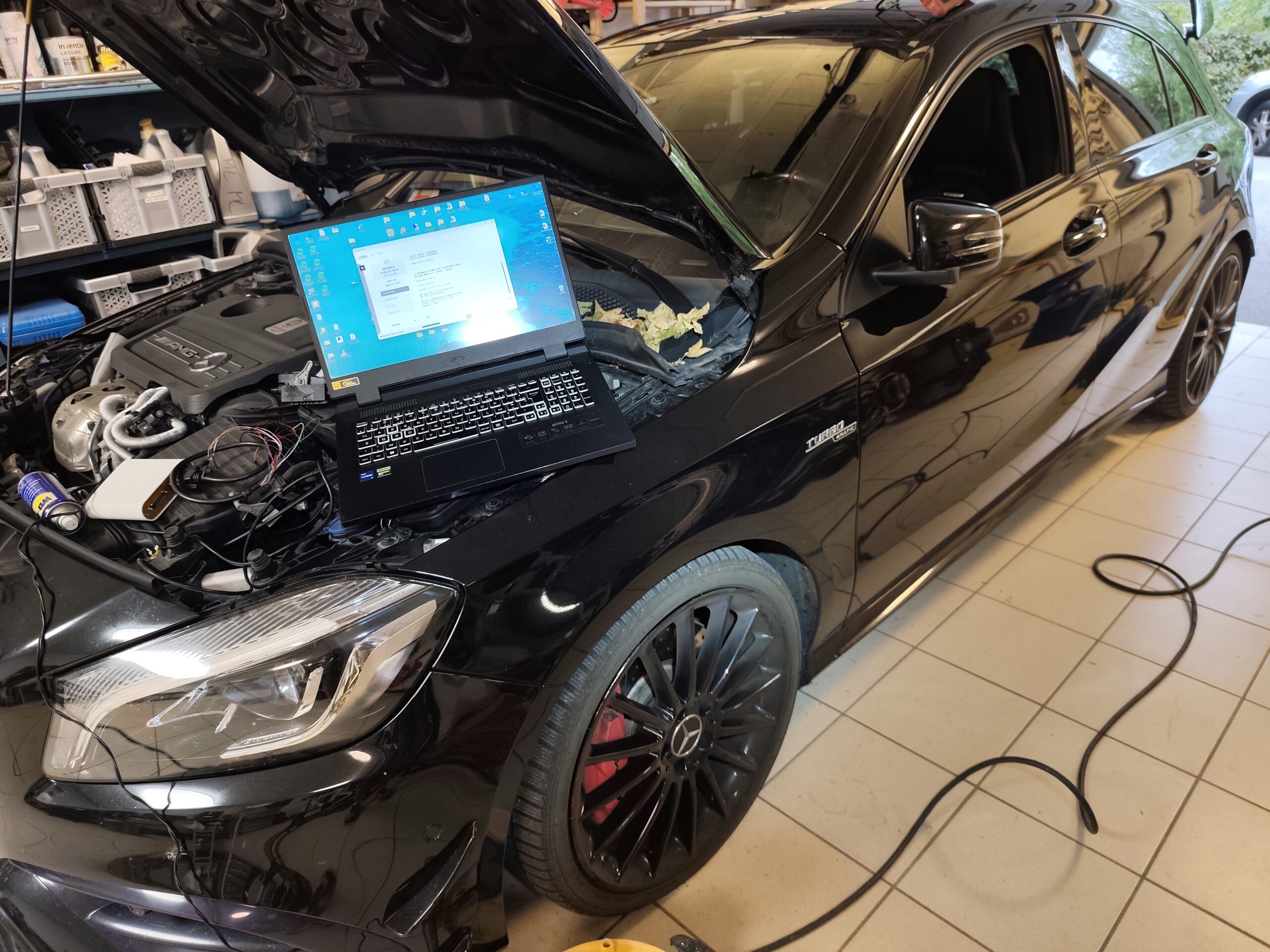 Conversion E85 FlexFuel Mercedes-AMG Classe A : roulez au Superéthanol avec EcuPROG